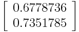 Principal Component Analysis eigen vectors 2