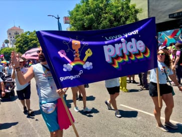 GumGum at LA Pride Parade