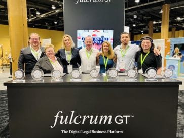 Fulcrum Employees at Trade Show