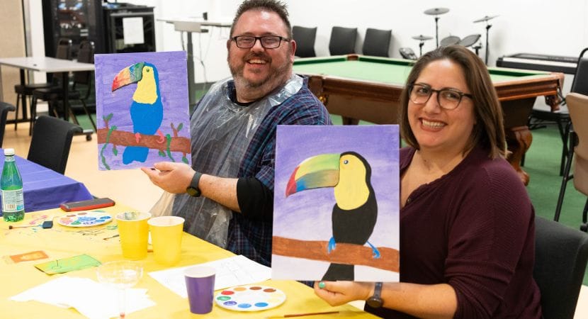 Sip and Paint Event 