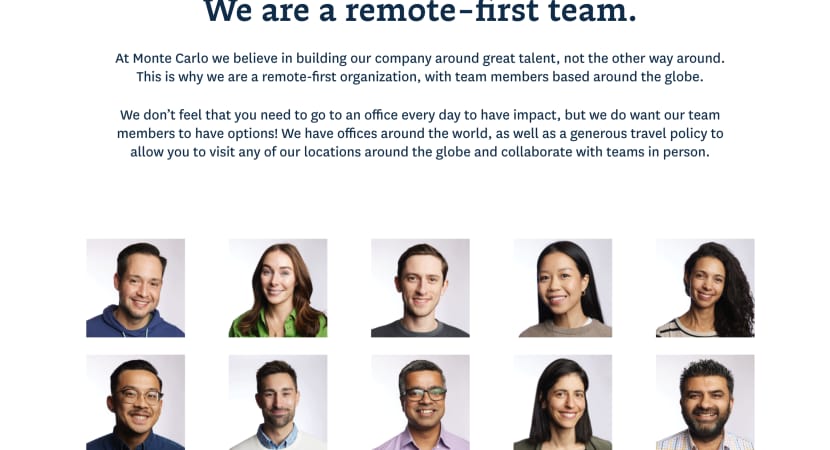 Remote-first team