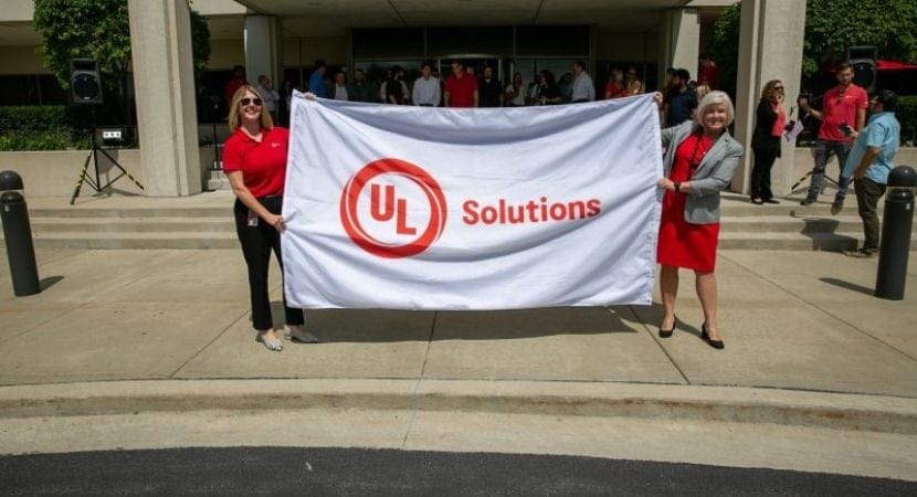 UL Solutions employees at the Northbrook, IL headquarters