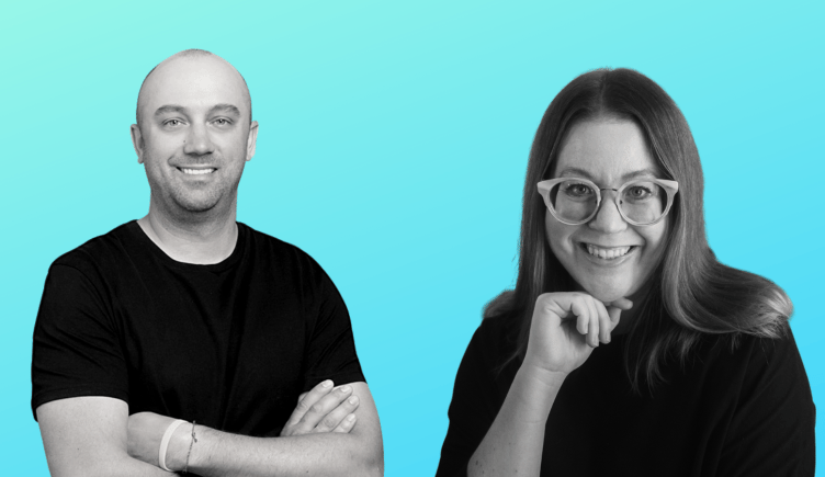 Bold Commerce co-founder Jay Myers (left) and Govalo founder Rhian Beutler (right). | Image: Bold Commerce and Govalo / Built In