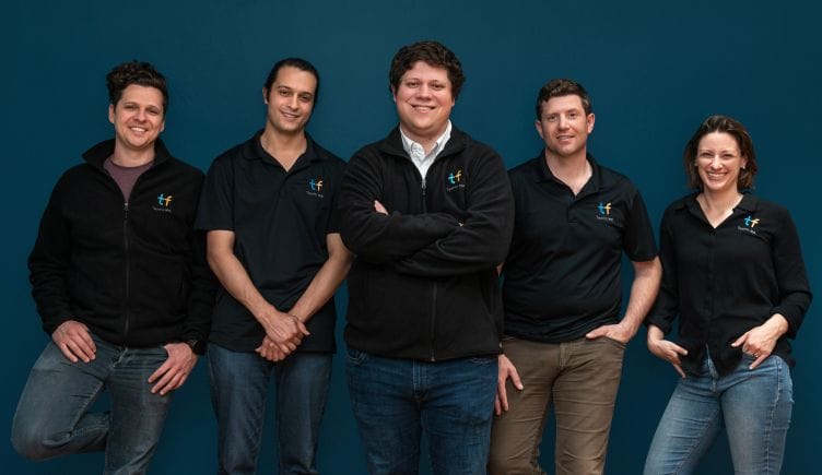 testfit team members standing together