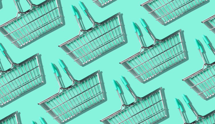 shopping basket pattern