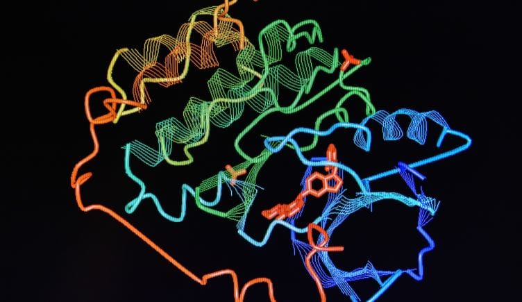 AI-protein-folding