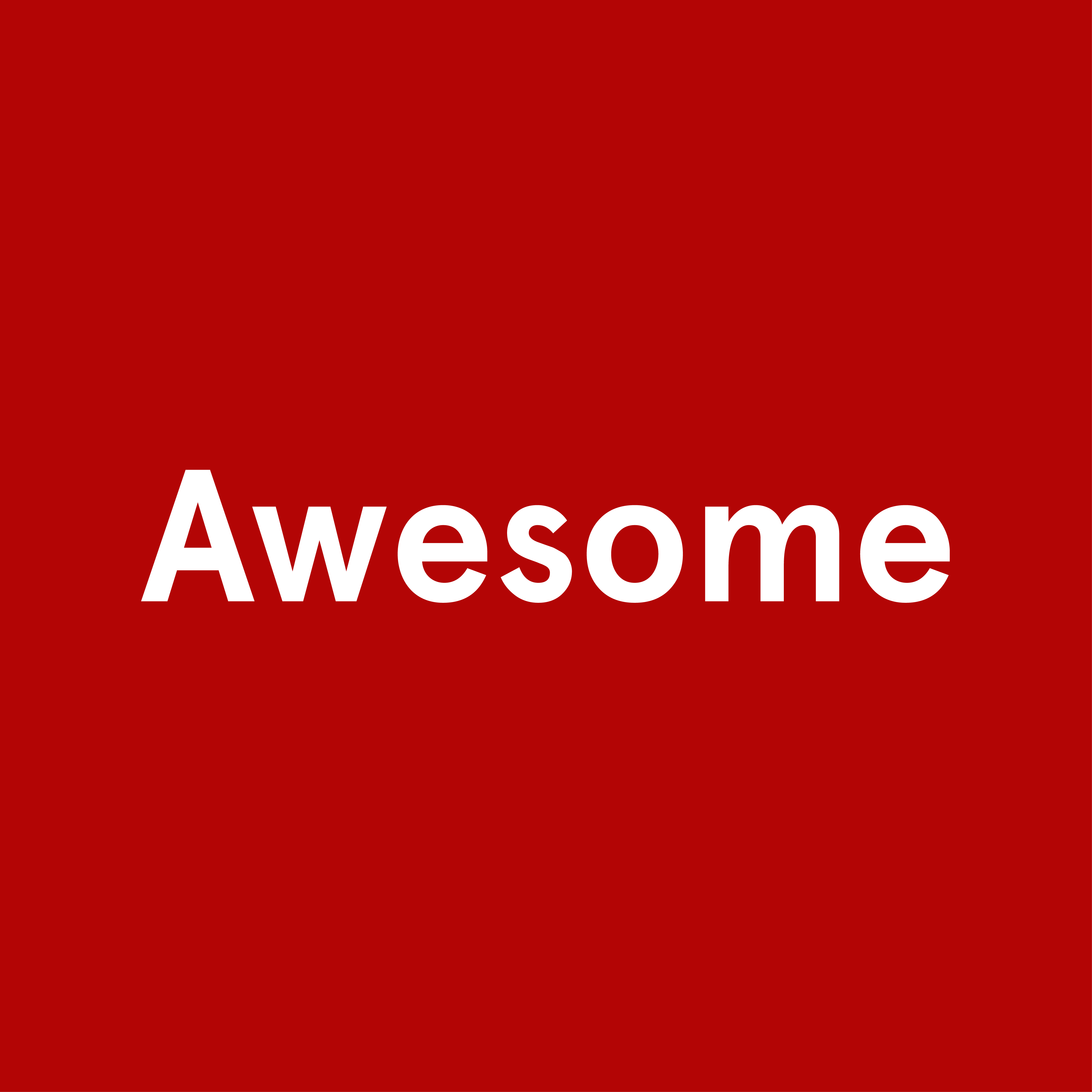 Awesome