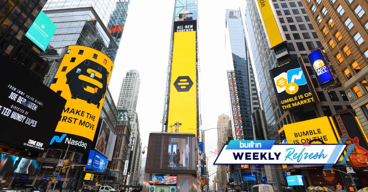 Bumble’s Successful IPO, UpEquity Raised $25M, and More Austin Tech News