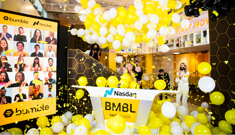 Bumble’s Stock Is Soaring Amid Its $2.15B Market Debut