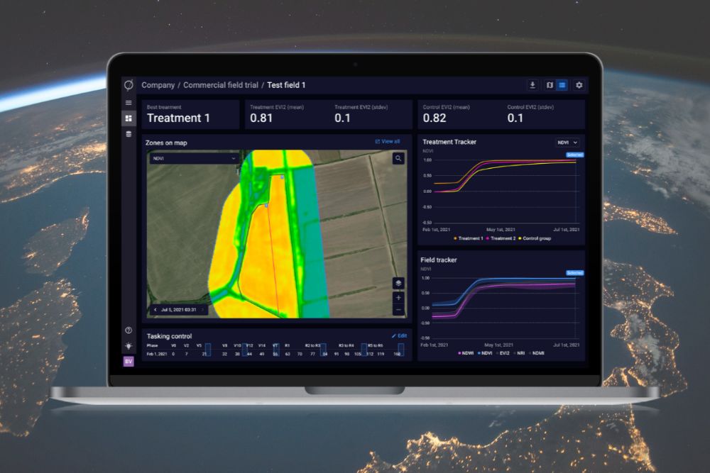 Astraea’s EarthAI platform. | Image: Astraea / Built In
