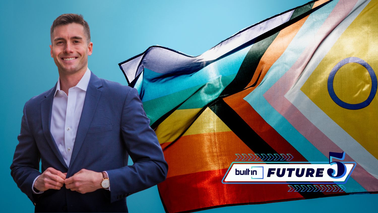 Worthy Mentoring CEO and co-founder Michael Edmonson. | Image: Worthy Mentoring / Built In