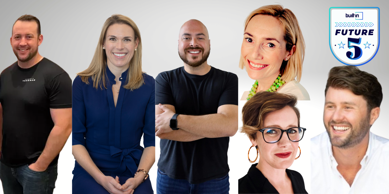 Executives from tech startups included in the Q3 Future 5 series.