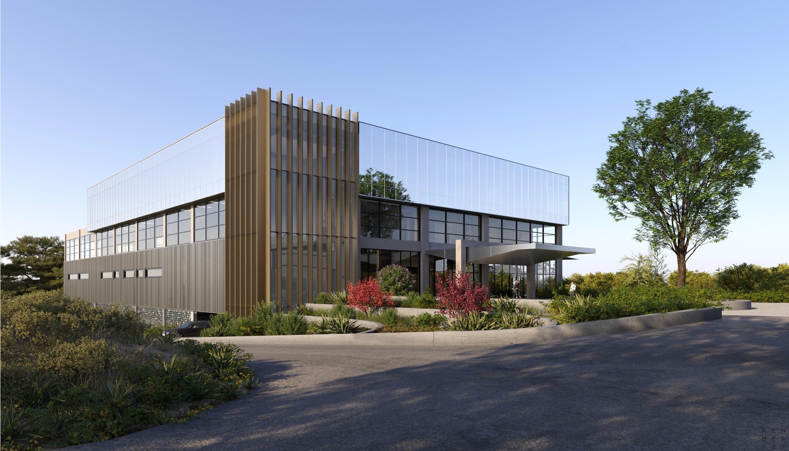 A rendering of Nutrabolt’s new HQ.