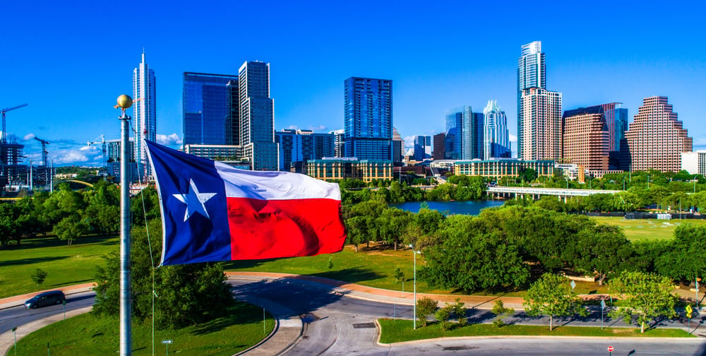 The Austin skyline