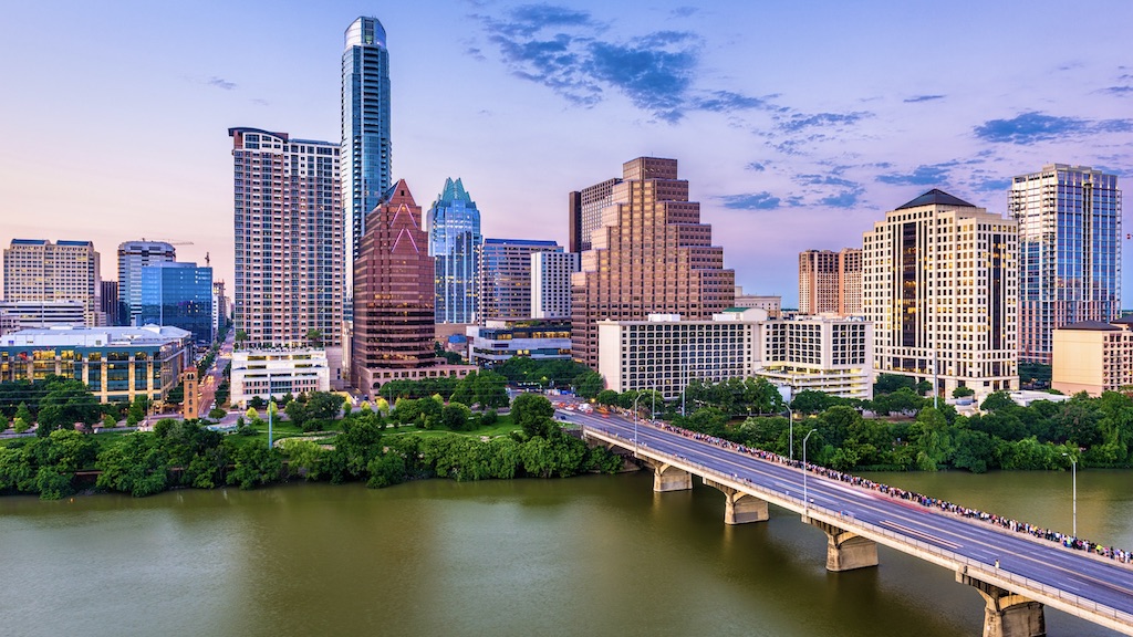 The Austin skyline