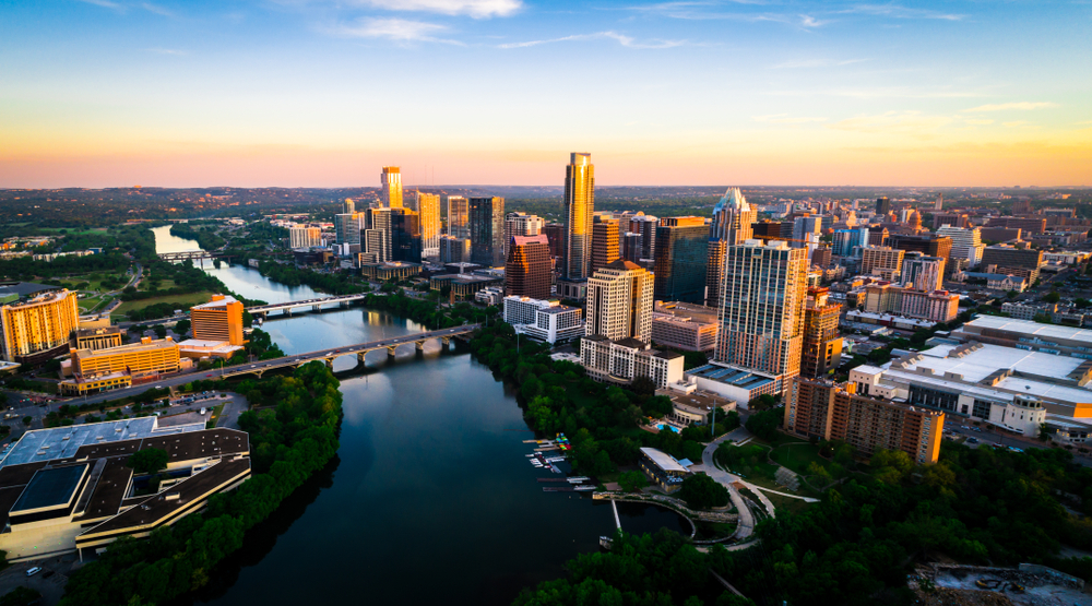 austin along ladybird lake