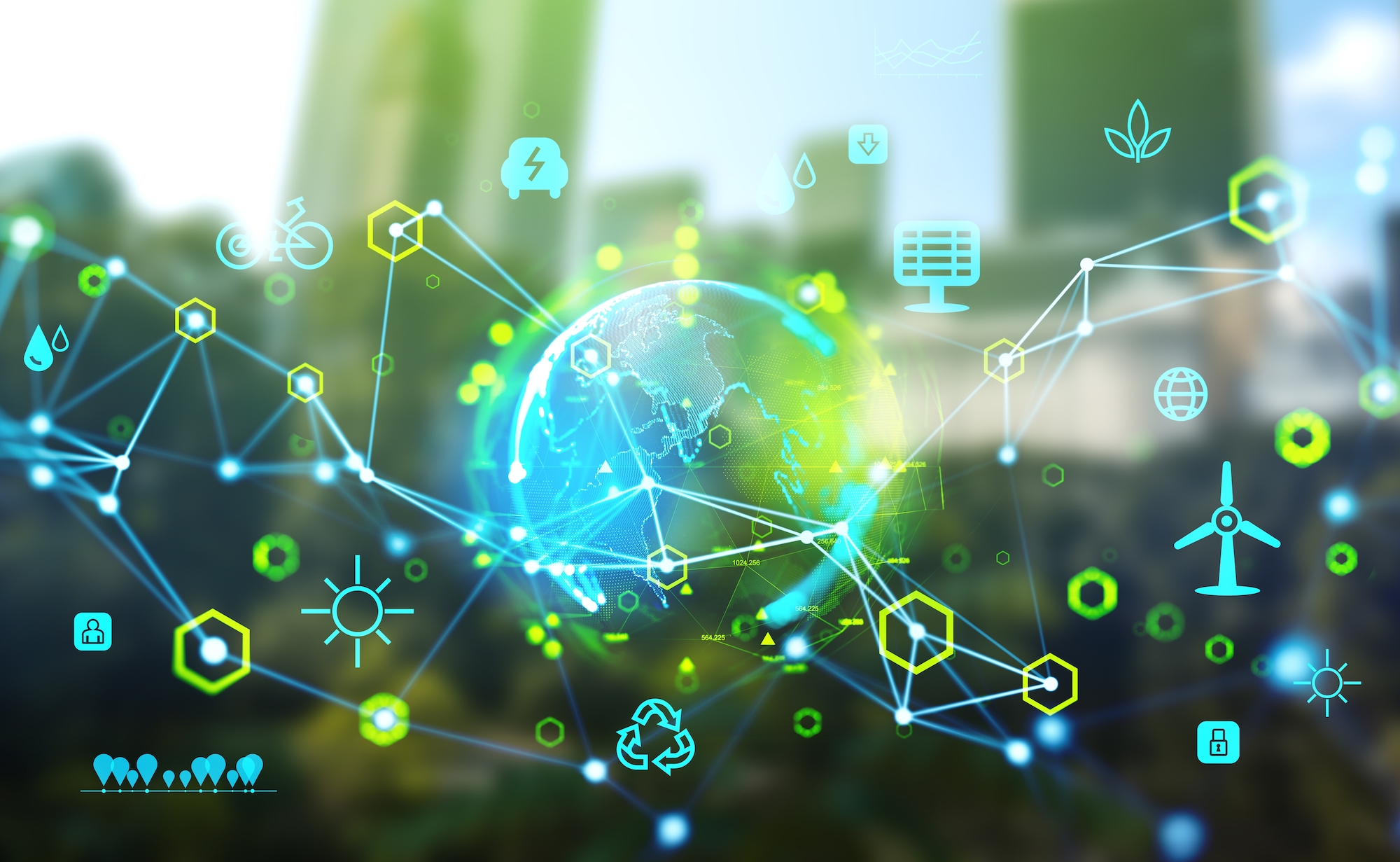 An image depicting global energy is shown.