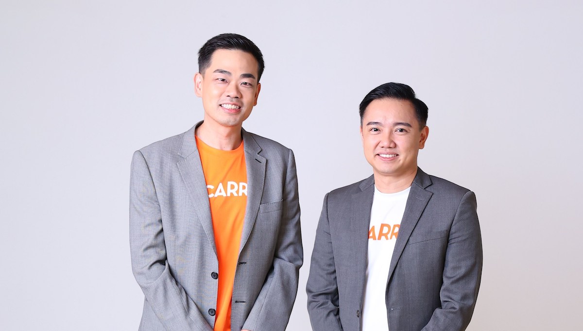 Carro Group CEO Aaron Tan (left) and CFO Ernest Chew (right). | Photo: Carro