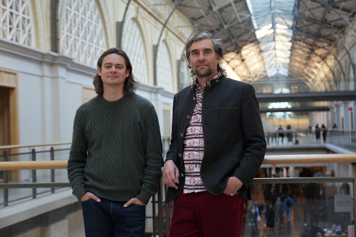 Sourcetable founders Eoin McMillan and Andrew Grosser. | Photo: Sophia Morel