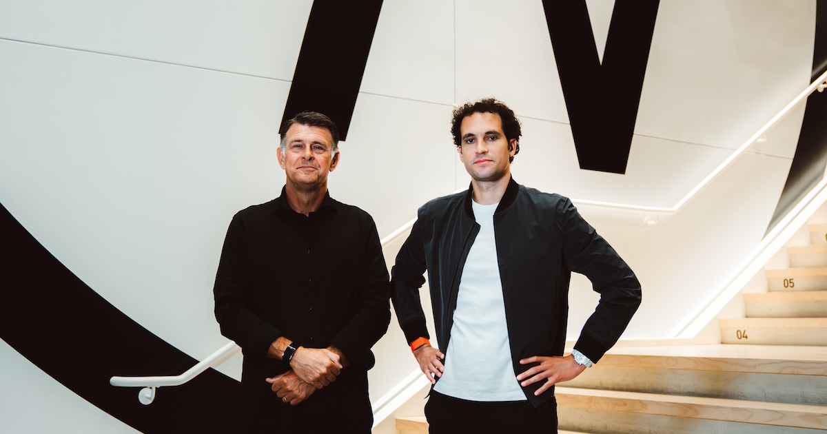 WHOOP executives Dirk-Jan van Hameren, (left) and Will Ahmed, CEO (right). | Photo: WHOOP