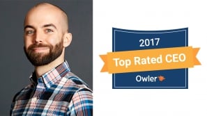 Dom Tancredi Is Recognized as a 2017 Owler Top Rated CEO in New York