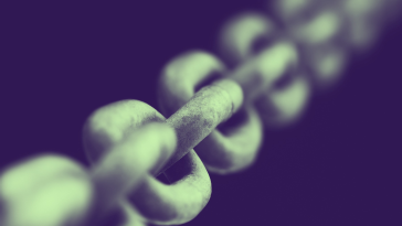 a closeup of a metal chain, site reliability engineer