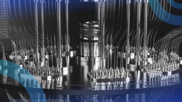 moore's law close-up on a quantum computer