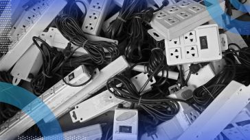 A pile of old power strips. /hardware/solid-state-system-on-chip-electrical