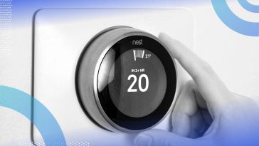 A hand adjusts a smart thermostat to 20 degrees. /design-ux/design-problems-precision