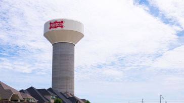 Frisco water tower 