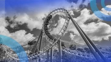 roller coaster loop representing a for loop