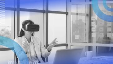 The Metaverse can enable immersive meetings, among other things. 