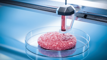 3D-printed meat