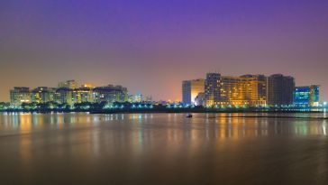 Chennai at night 