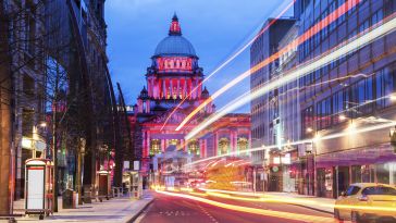 Belfast City Hall, Belfast, Ireland. 