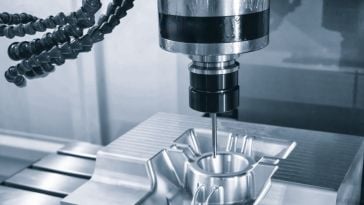 metal manufacturing process up close