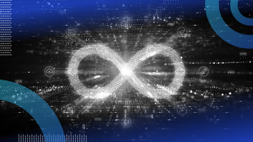 An infinity symbol