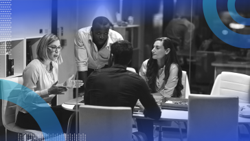 Different stakeholders in a meeting discussing ai adoption