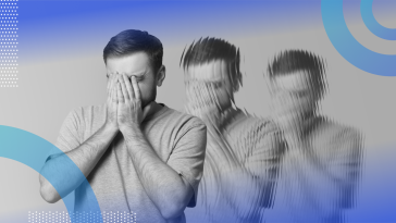 A stylized picture of a hallucination