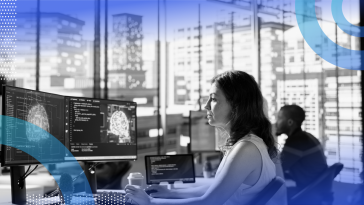 AI developer reviewing a machine learning model for intepretability