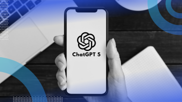 A smartphone showing the ChatGPT logo