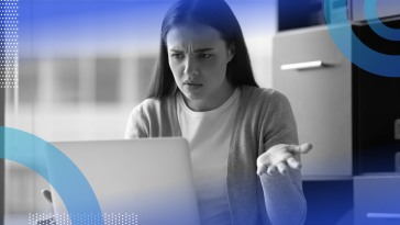person frustrated at computer representing chatGPT-5 frustration