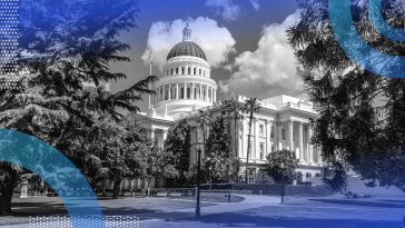 The California state house in Sacramento