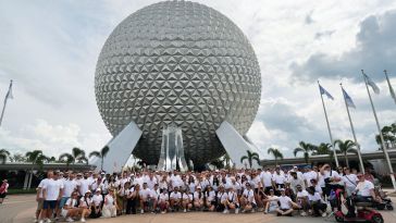 Kustomer team at Epcot