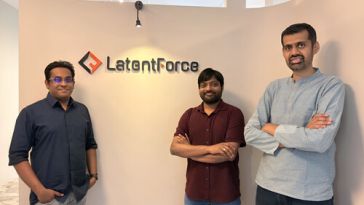 LatentForce founding team shown.