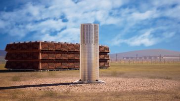 A Last Energy microreactor is shown.