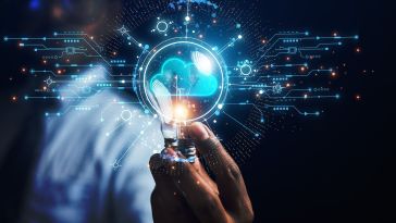 Cloud tech depiction