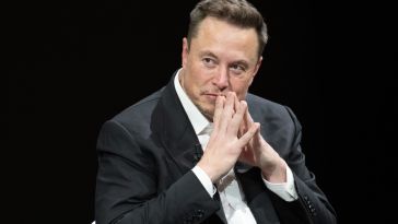 Elon musk pictured