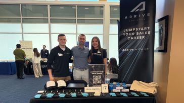 Arrive Logistics attends career fairs at more than 30 campuses across the country each year.