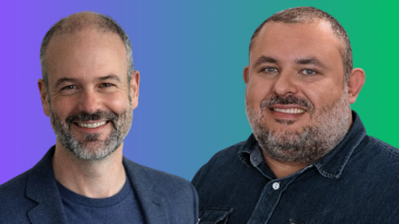 Quantum Rise and Dhauz CEOs are pictured.